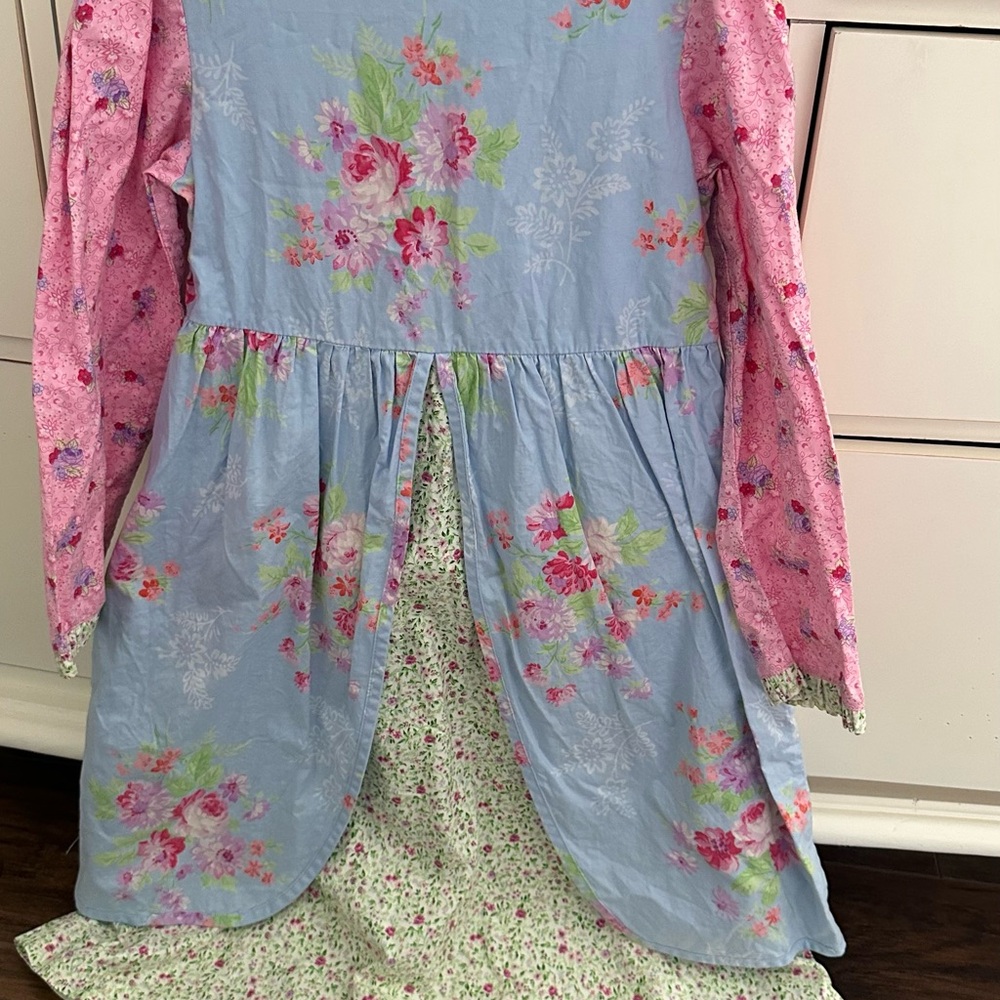 Hanna Anderson Floral Long-Sleeve Dress